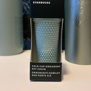 💚💚 mini studded mint tumbler keychain